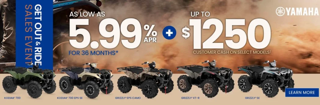 Get Out & Ride Sales Event ATV