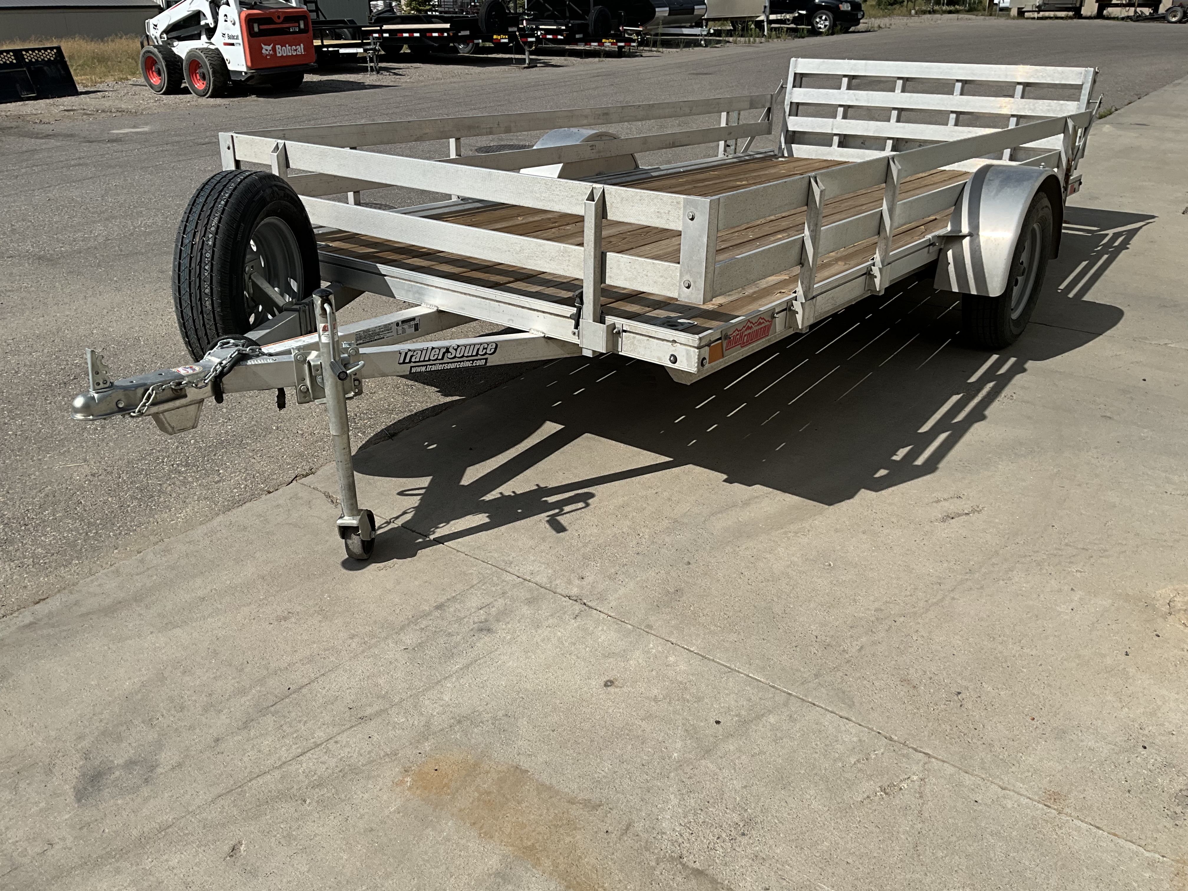 2021 Alcom 14 FOOT OPEN ALUMINUM Trailer