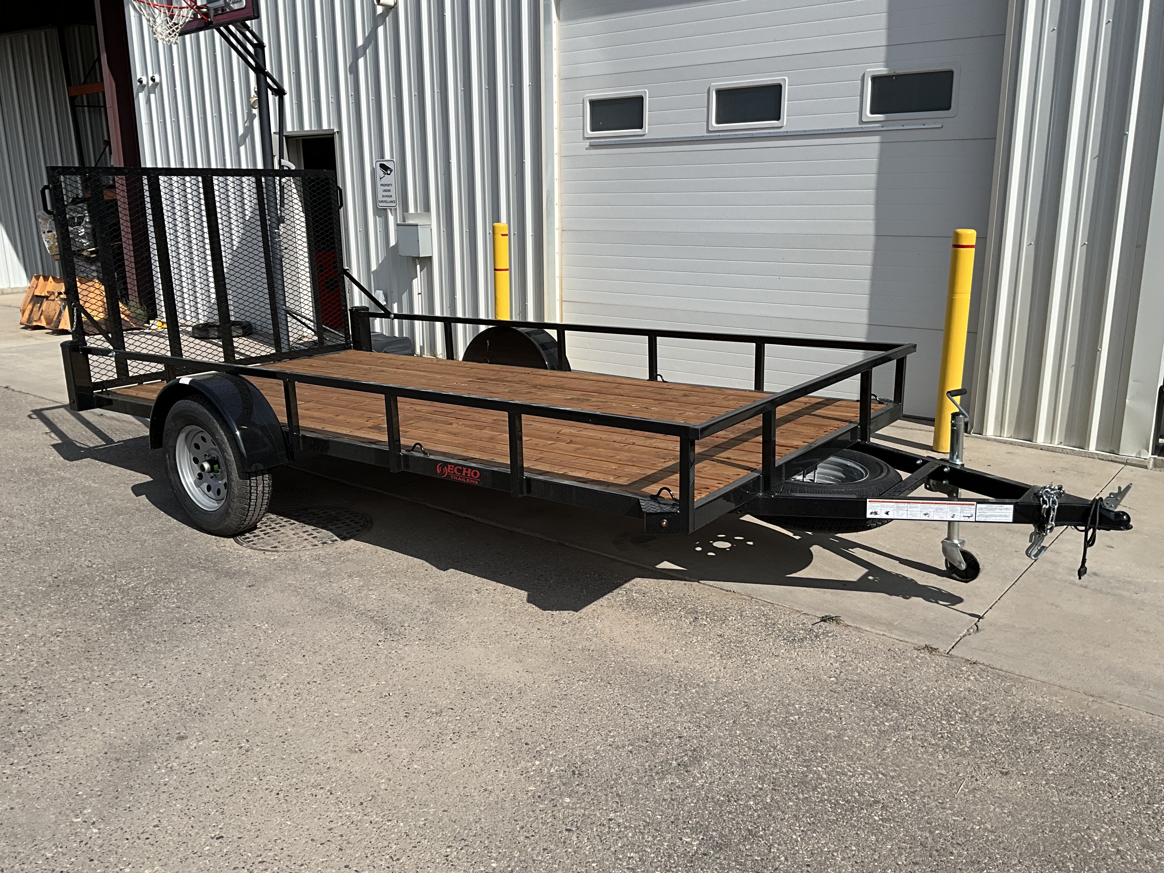 2027 Echo Trailers 6'4"x13' SINGLE AXLE UTILITY Trailer