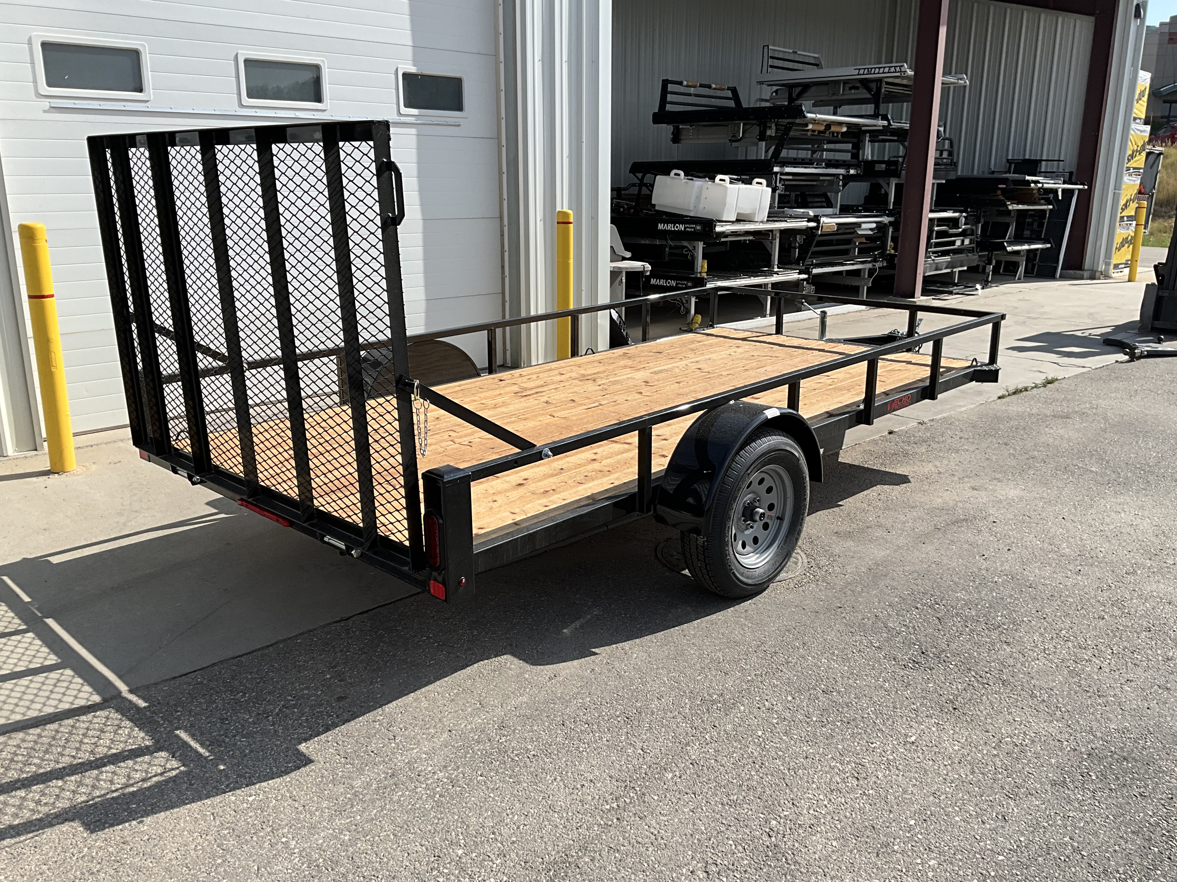 2027 Echo Trailers 6'4"x13' SINGLE AXLE UTILITY Trailer