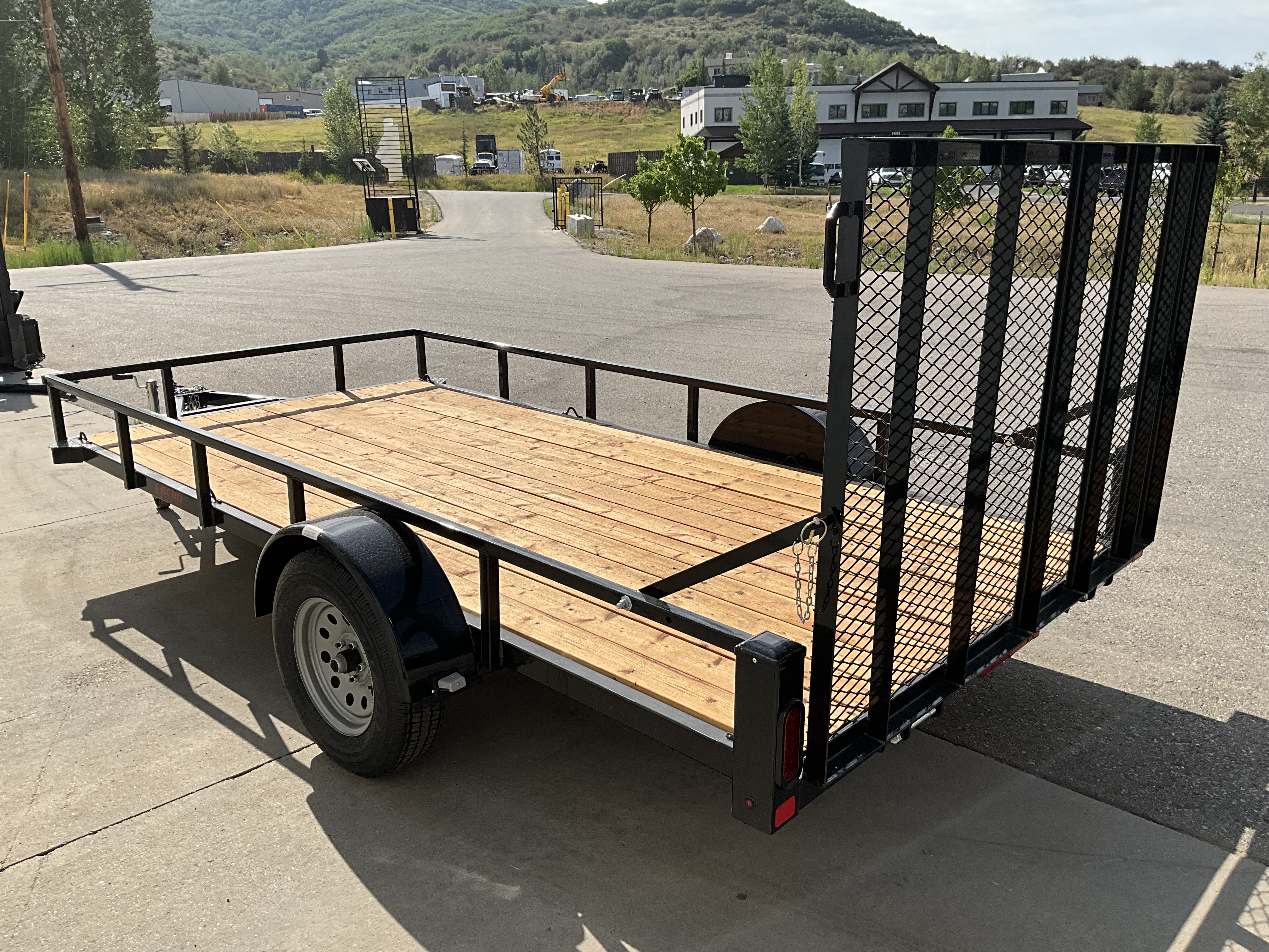 2027 Echo Trailers 6'4"x13' SINGLE AXLE UTILITY Trailer