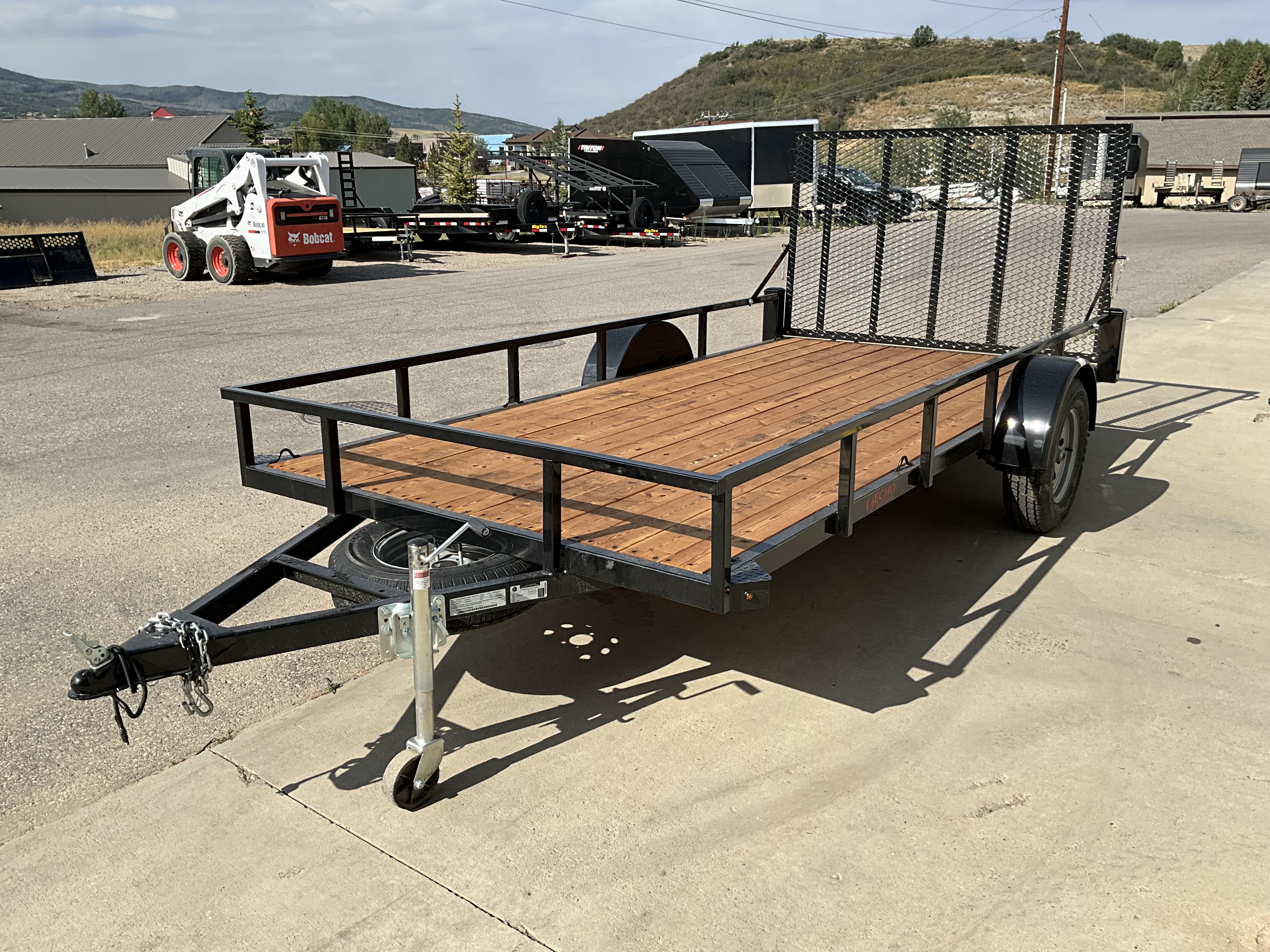 2027 Echo Trailers 6'4"x13' SINGLE AXLE UTILITY Trailer