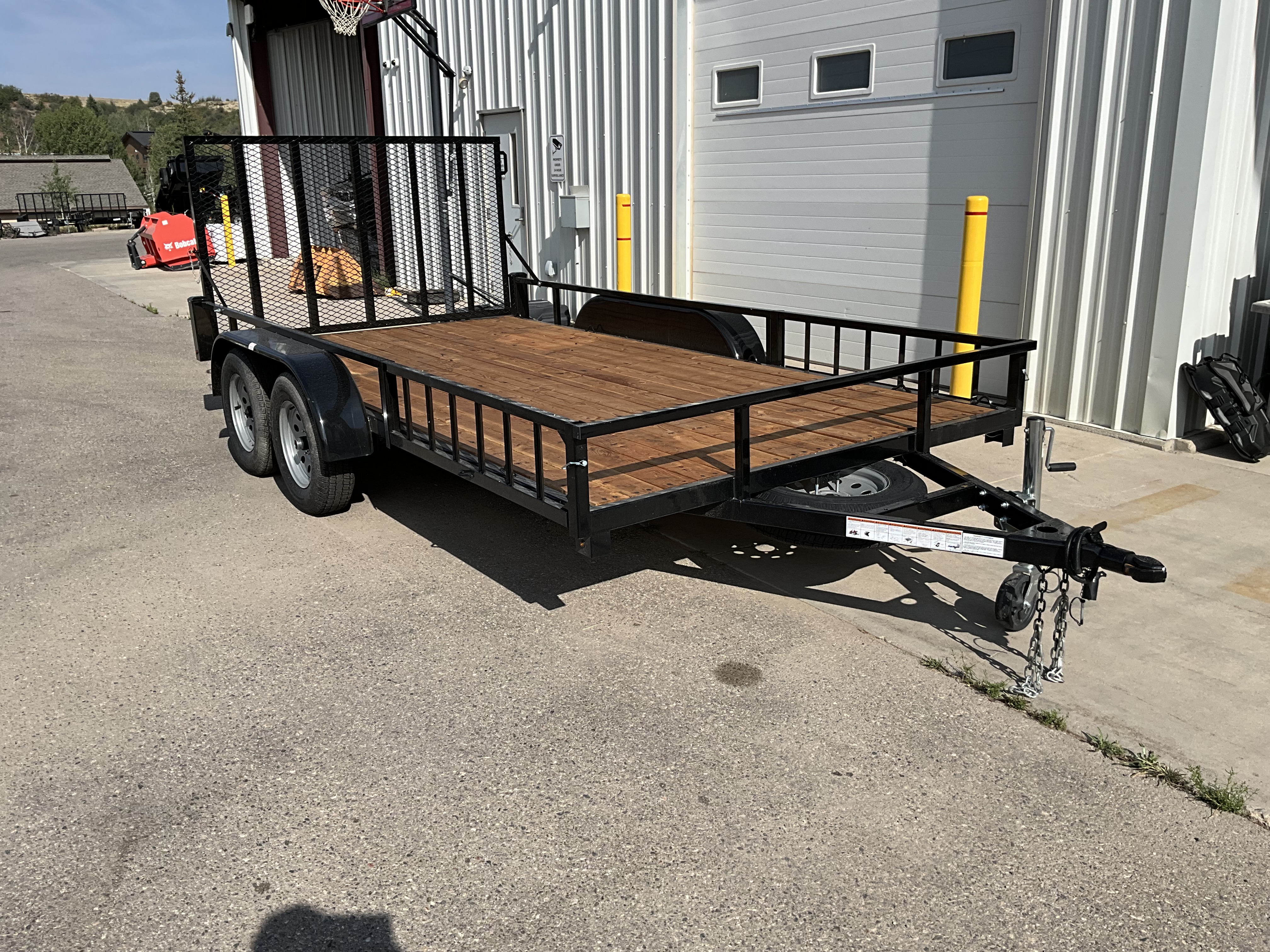 2027 VOYAGER 7x14 TANDEM W/BRAKES UTILITY Trailer