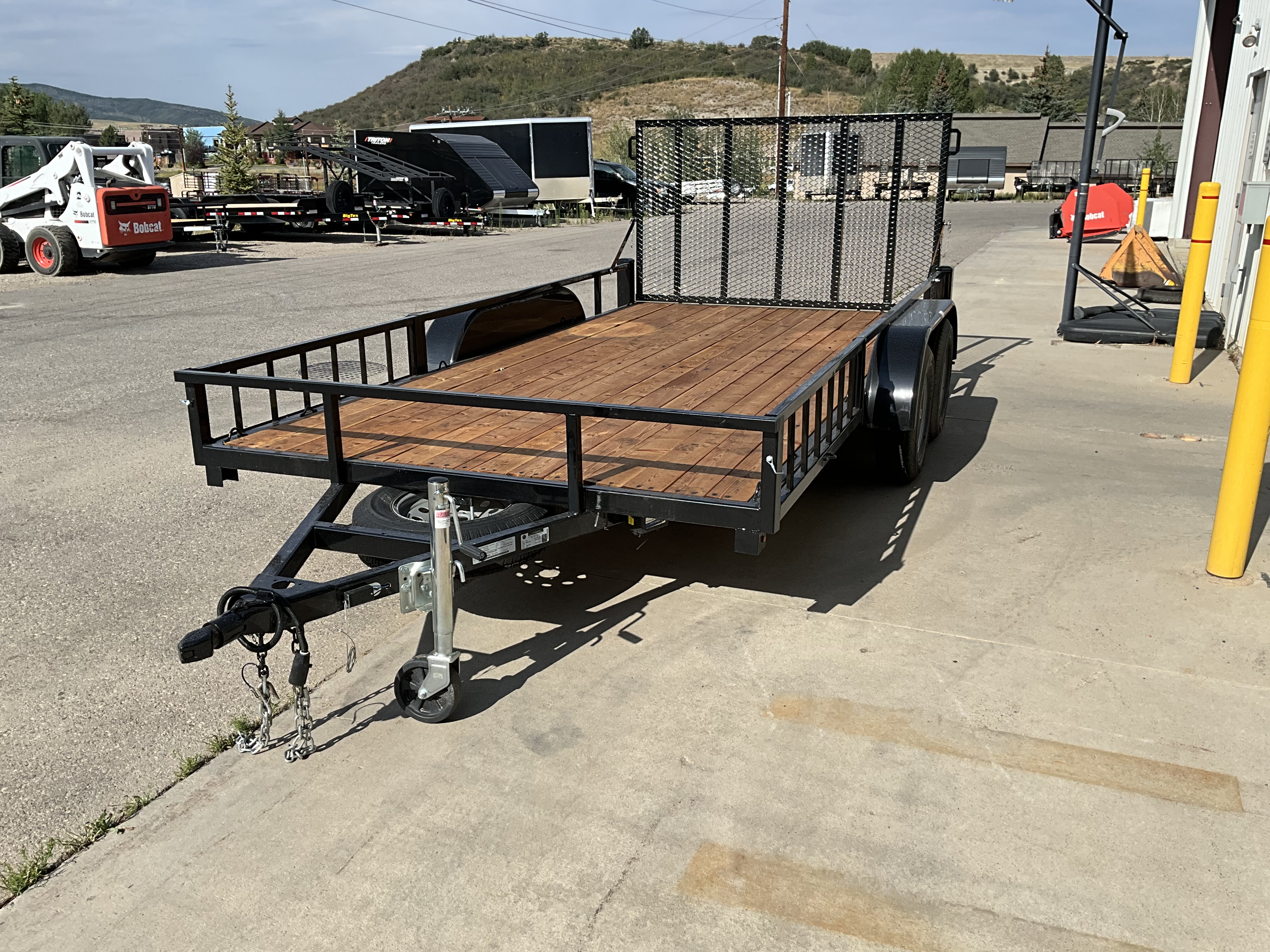 2027 VOYAGER 7x14 TANDEM W/BRAKES UTILITY Trailer