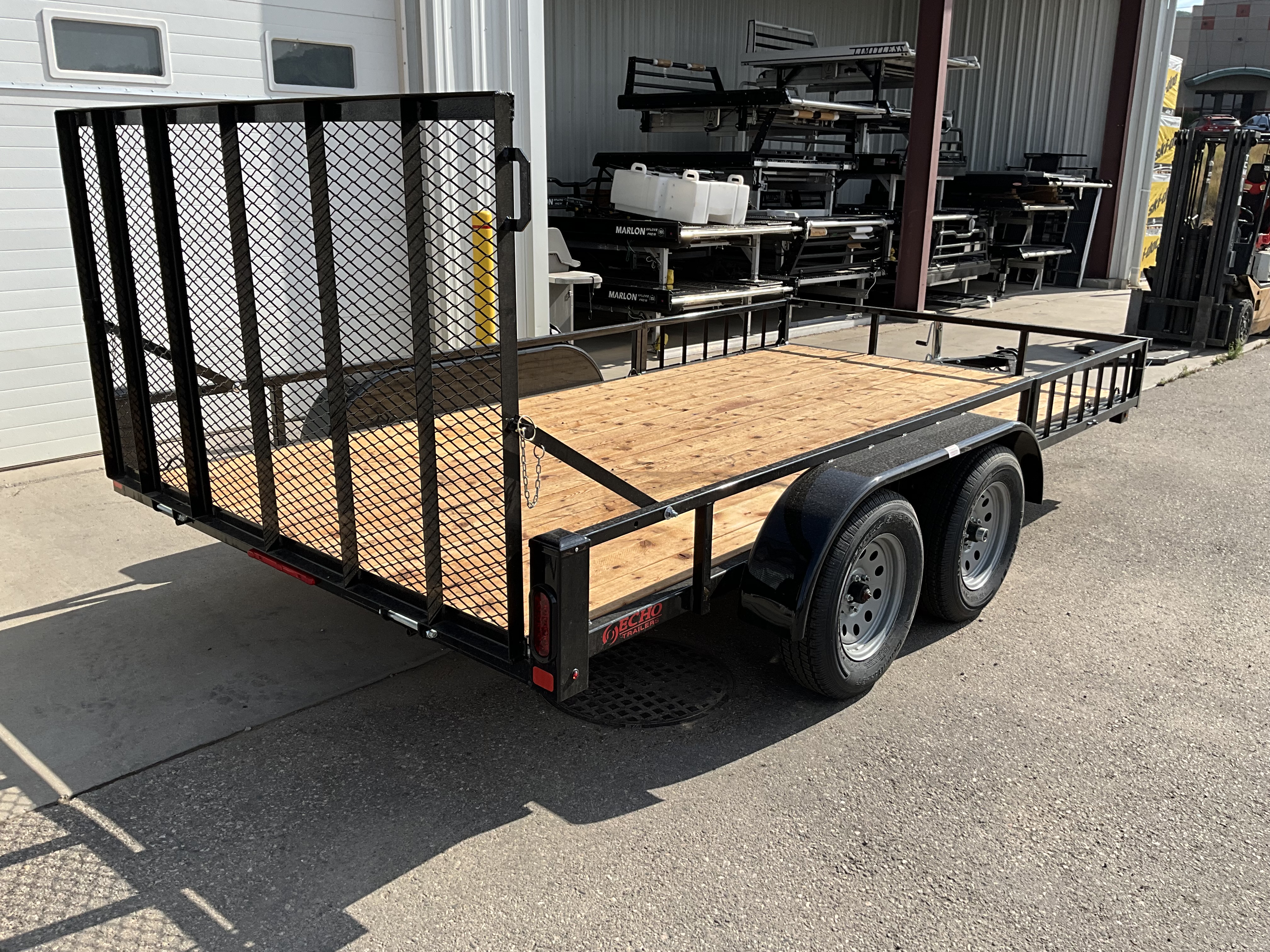 2027 VOYAGER 7x14 TANDEM W/BRAKES UTILITY Trailer