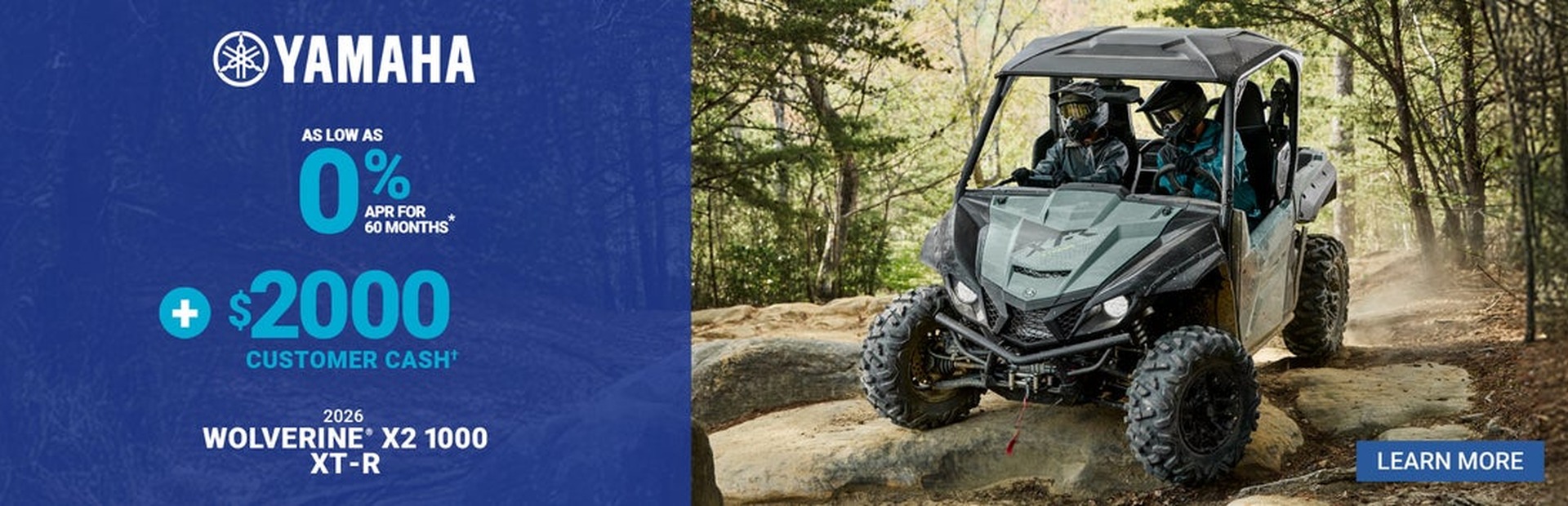 Yamaha Wolverine X2 offer