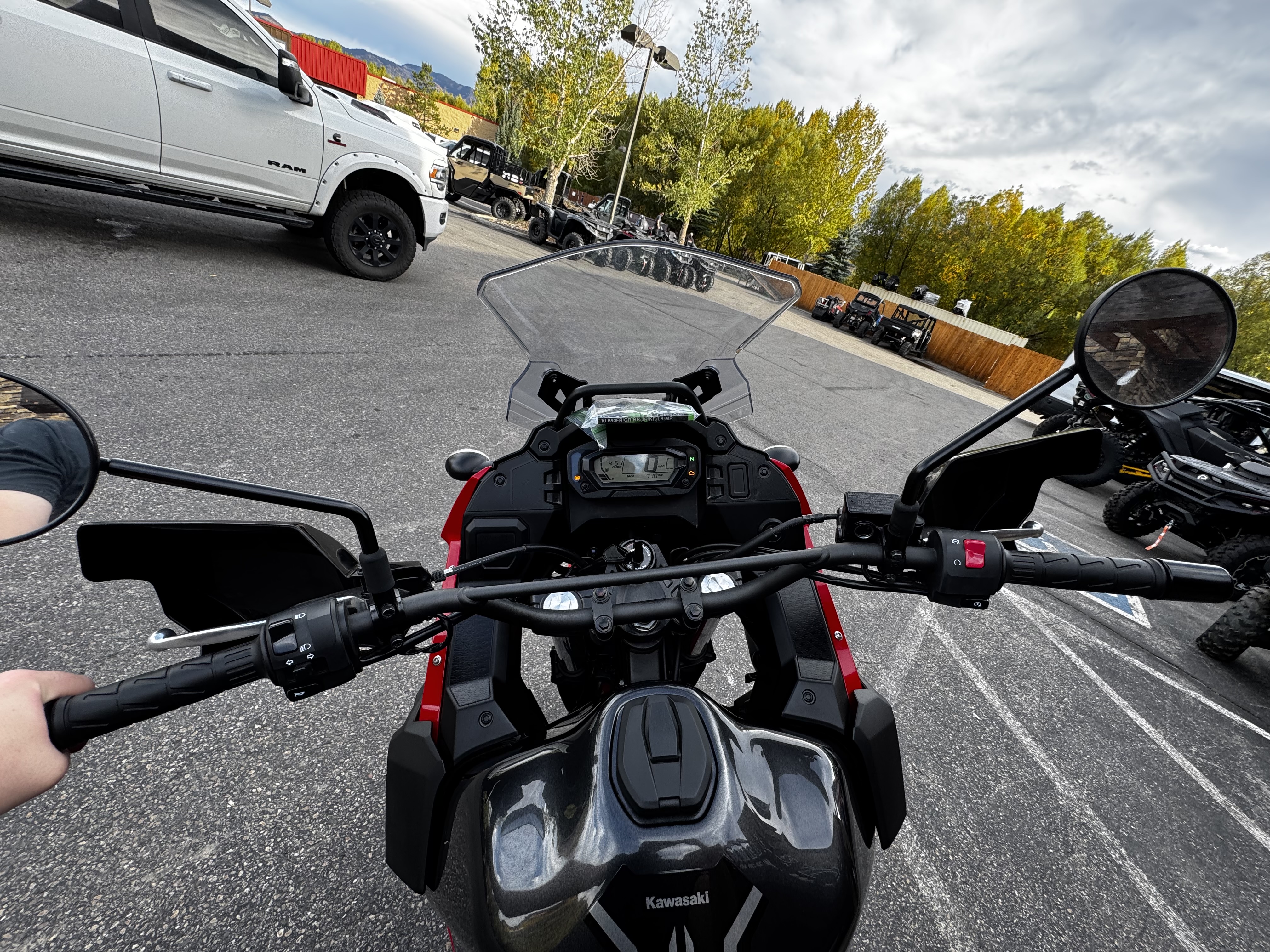 2024 KAWASAKI KLR650 ABS Street Motorcycle 400cc +