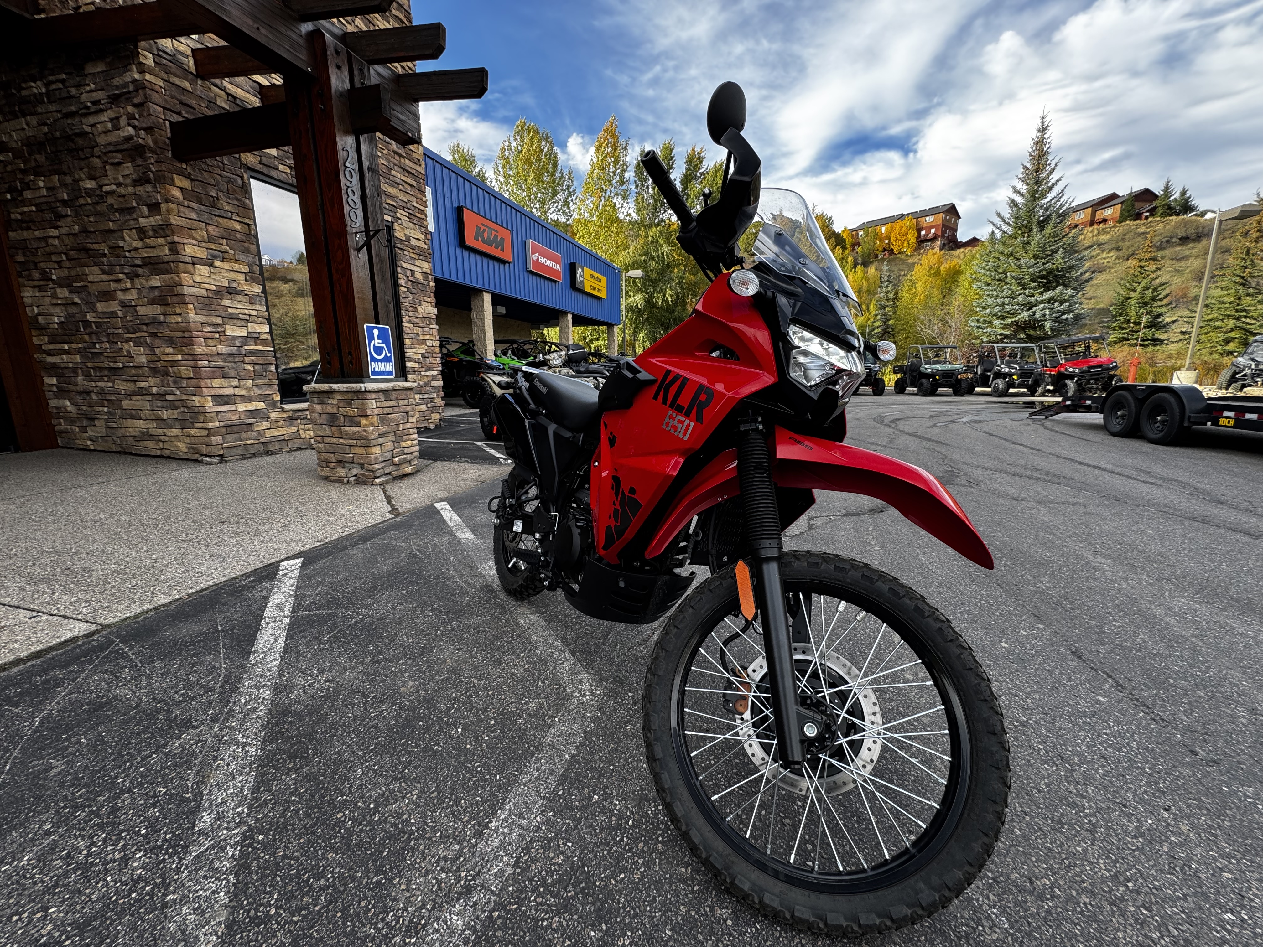 2024 KAWASAKI KLR650 ABS Street Motorcycle 400cc +