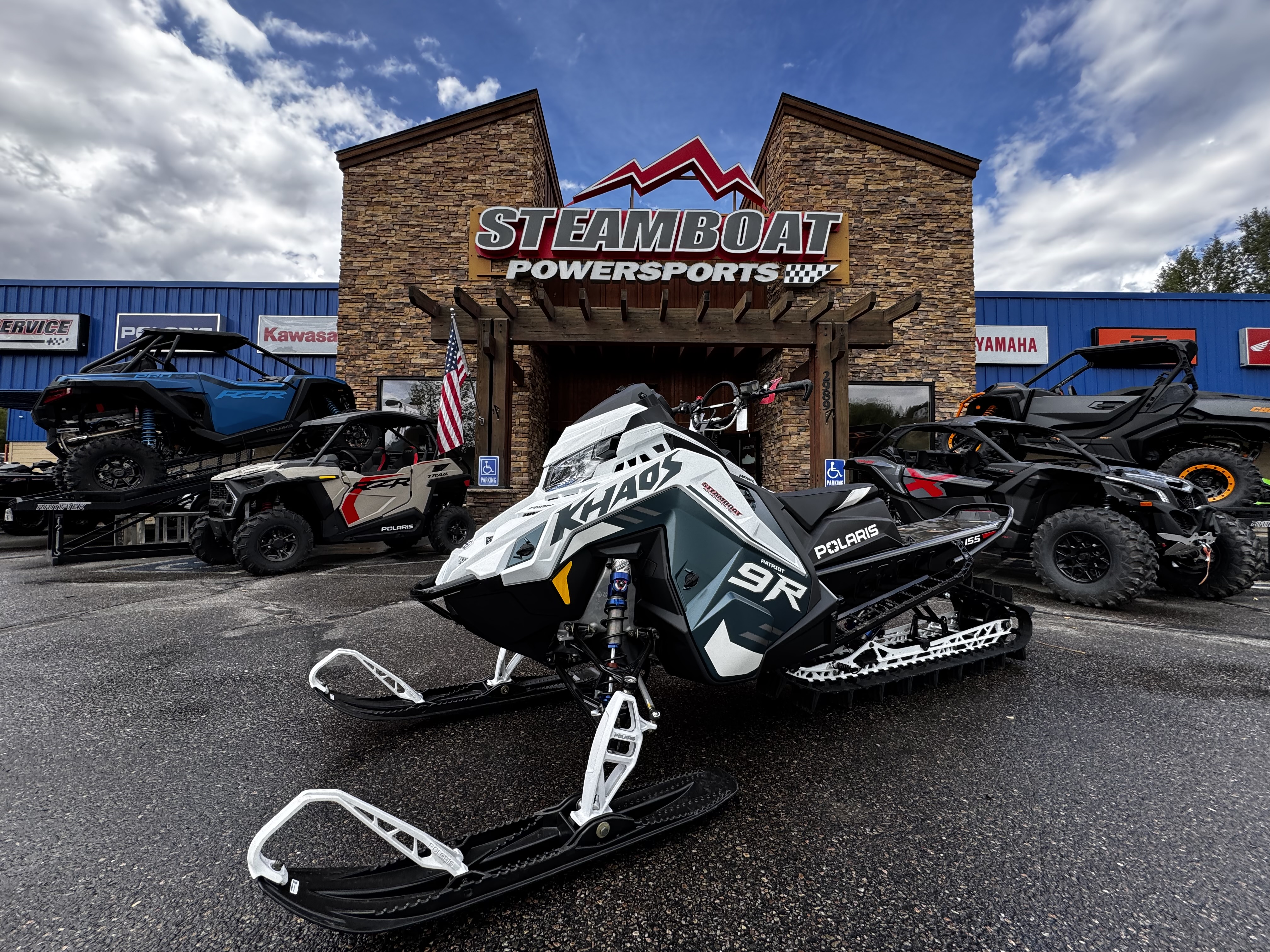 2026 Polaris 9R RMK KHAOS 155 E-START Snowmobile