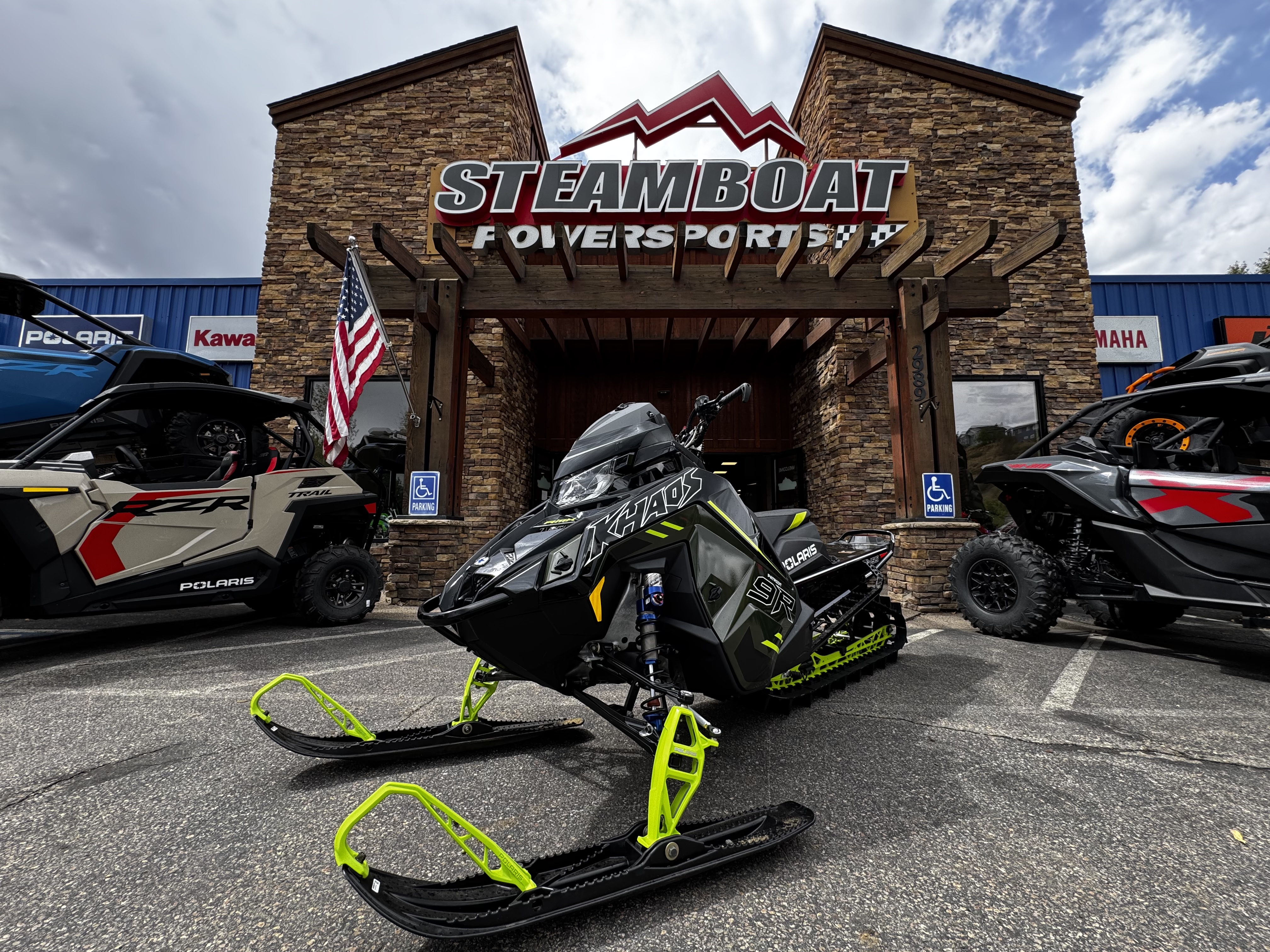 2026 Polaris 9R RMK KHAOS 155 Snowmobile