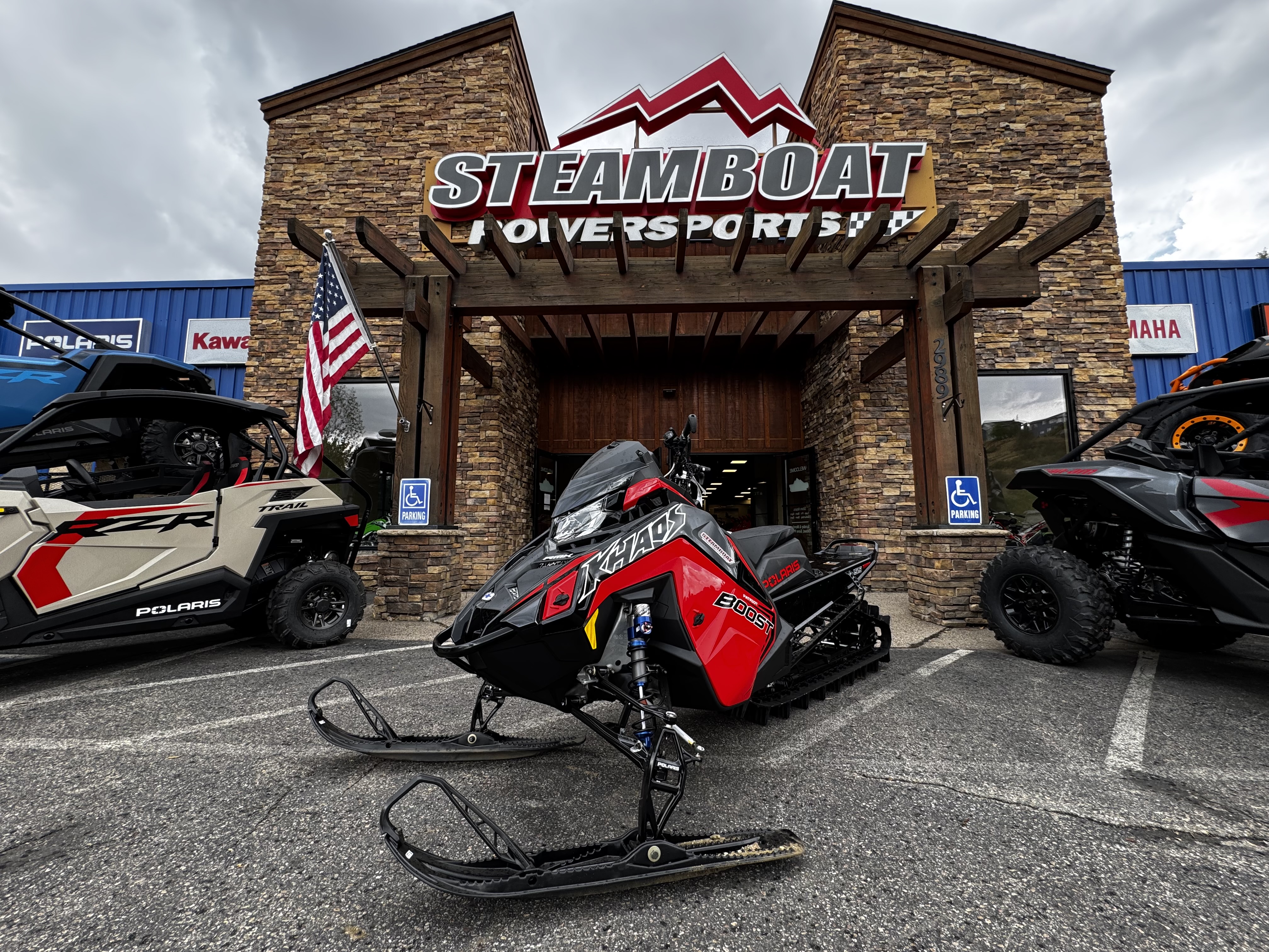 2026 Polaris BOOST RMK KHAOS 155 Snowmobile