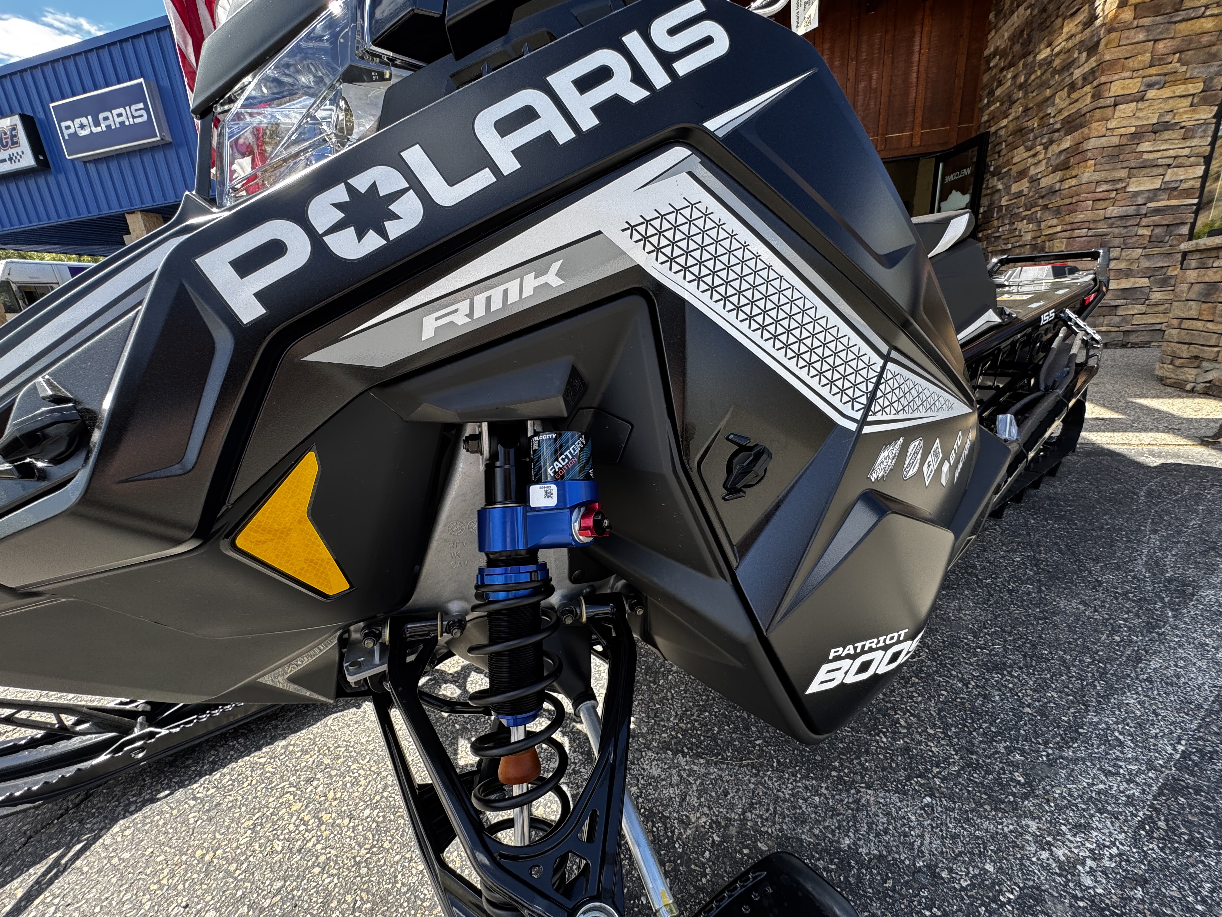 2027 POLARIS BOOST RMK FACTORY EDITION 155 2.75 BLK Snowmobile
