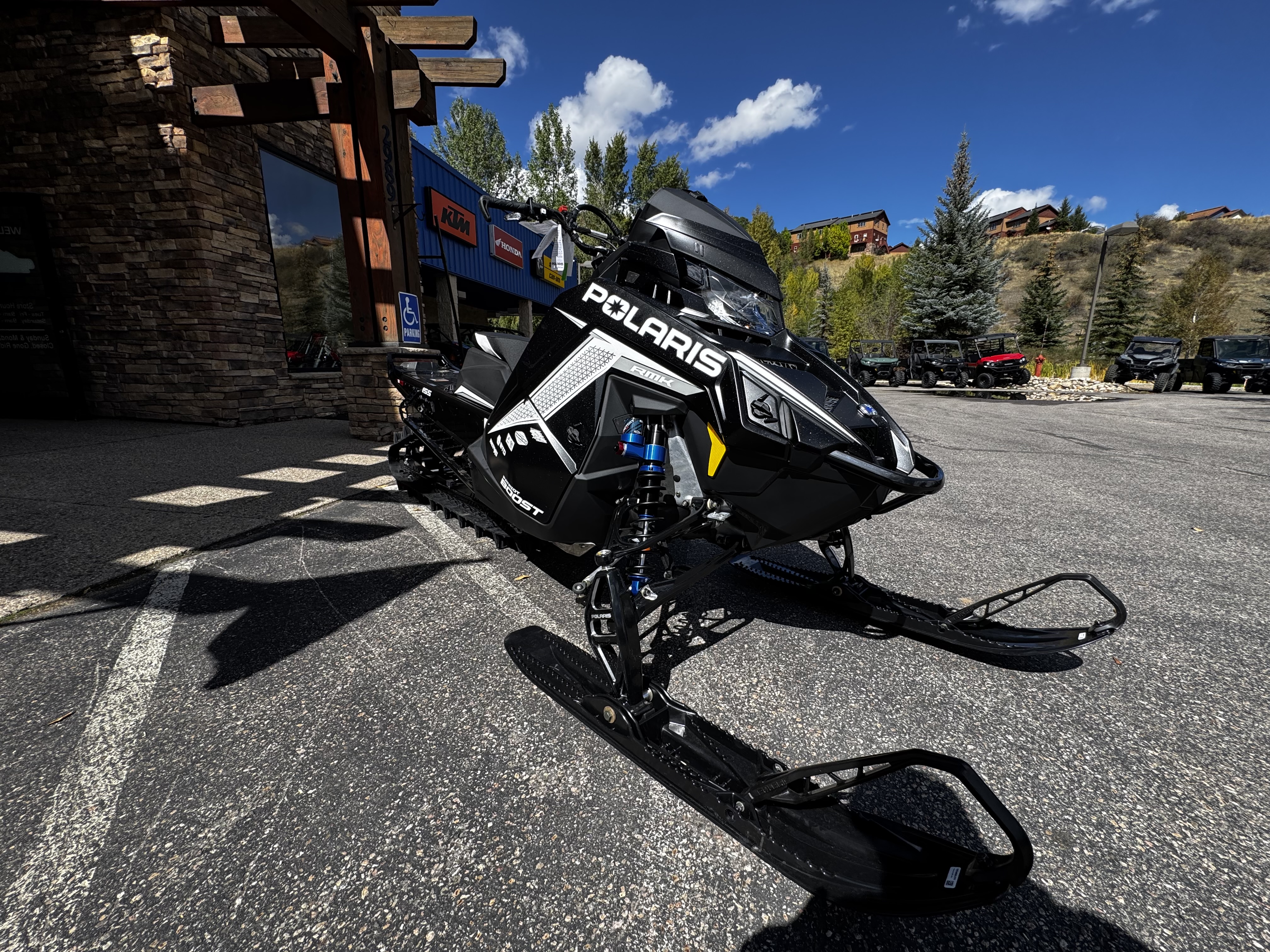 2027 POLARIS BOOST RMK FACTORY EDITION 155 2.75 BLK Snowmobile