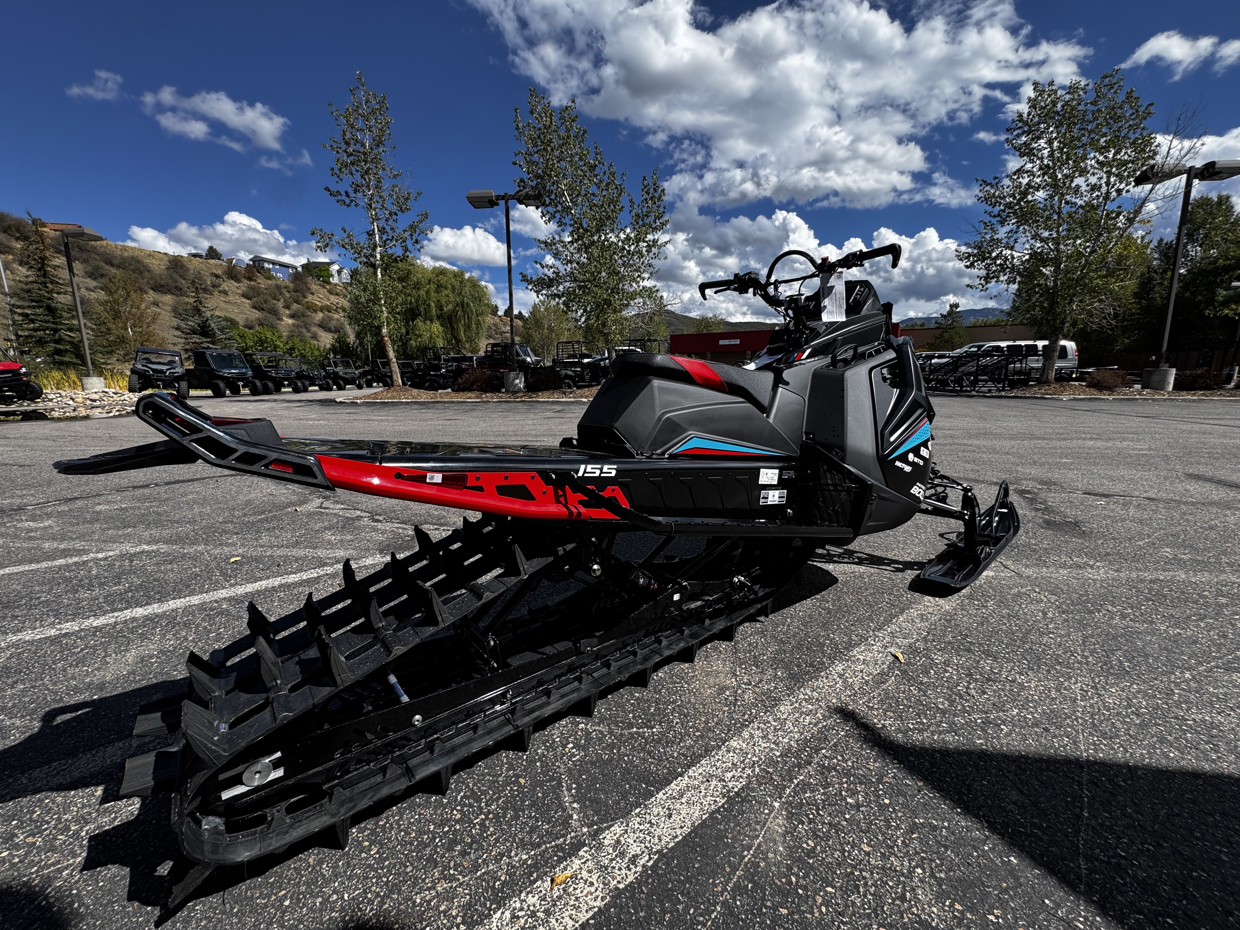 2027 POLARIS BOOST RMK FACTORY EDITION 155 2.75 RED Snowmobile