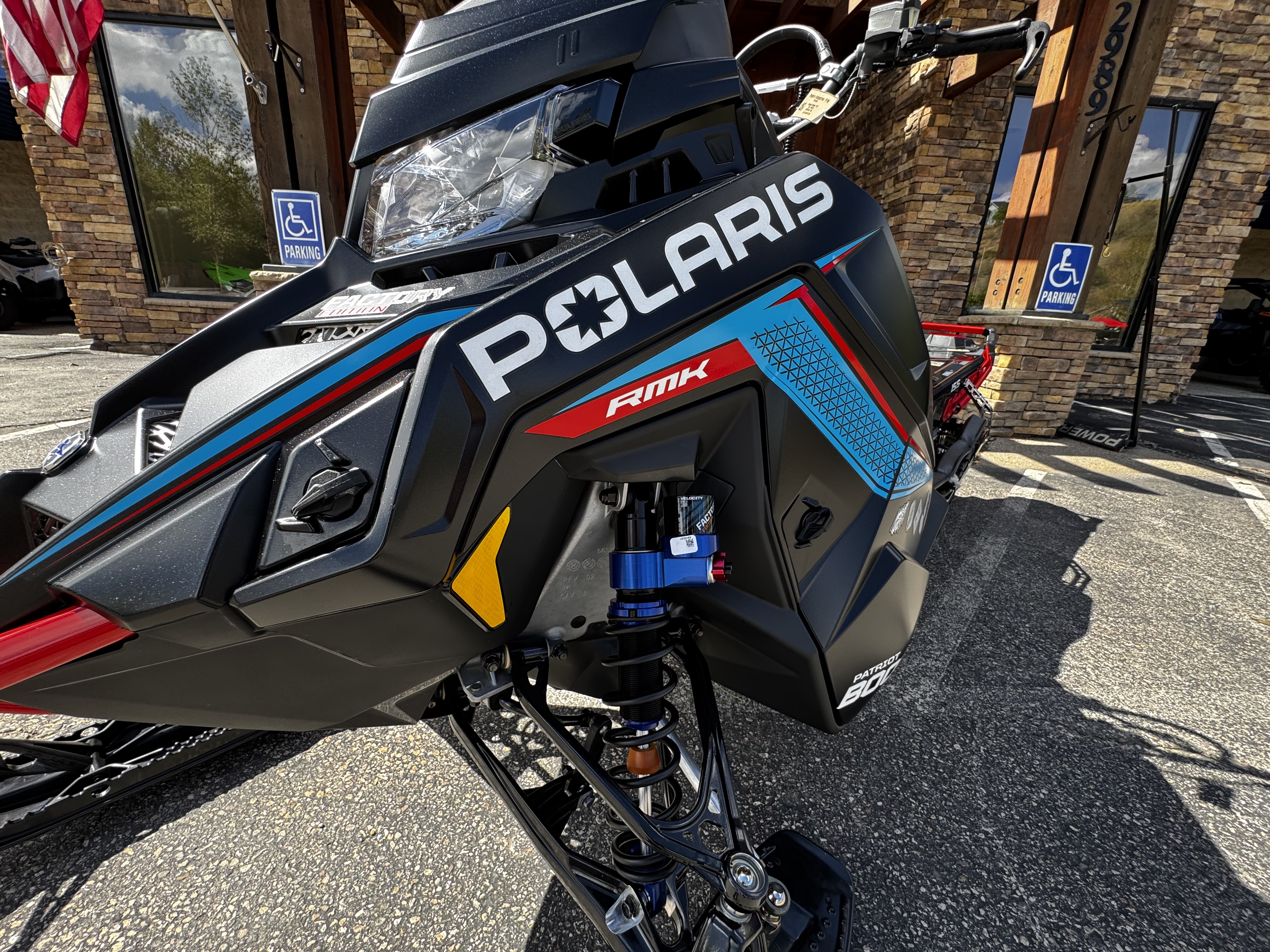 2027 POLARIS BOOST RMK FACTORY EDITION 155 2.75 RED Snowmobile