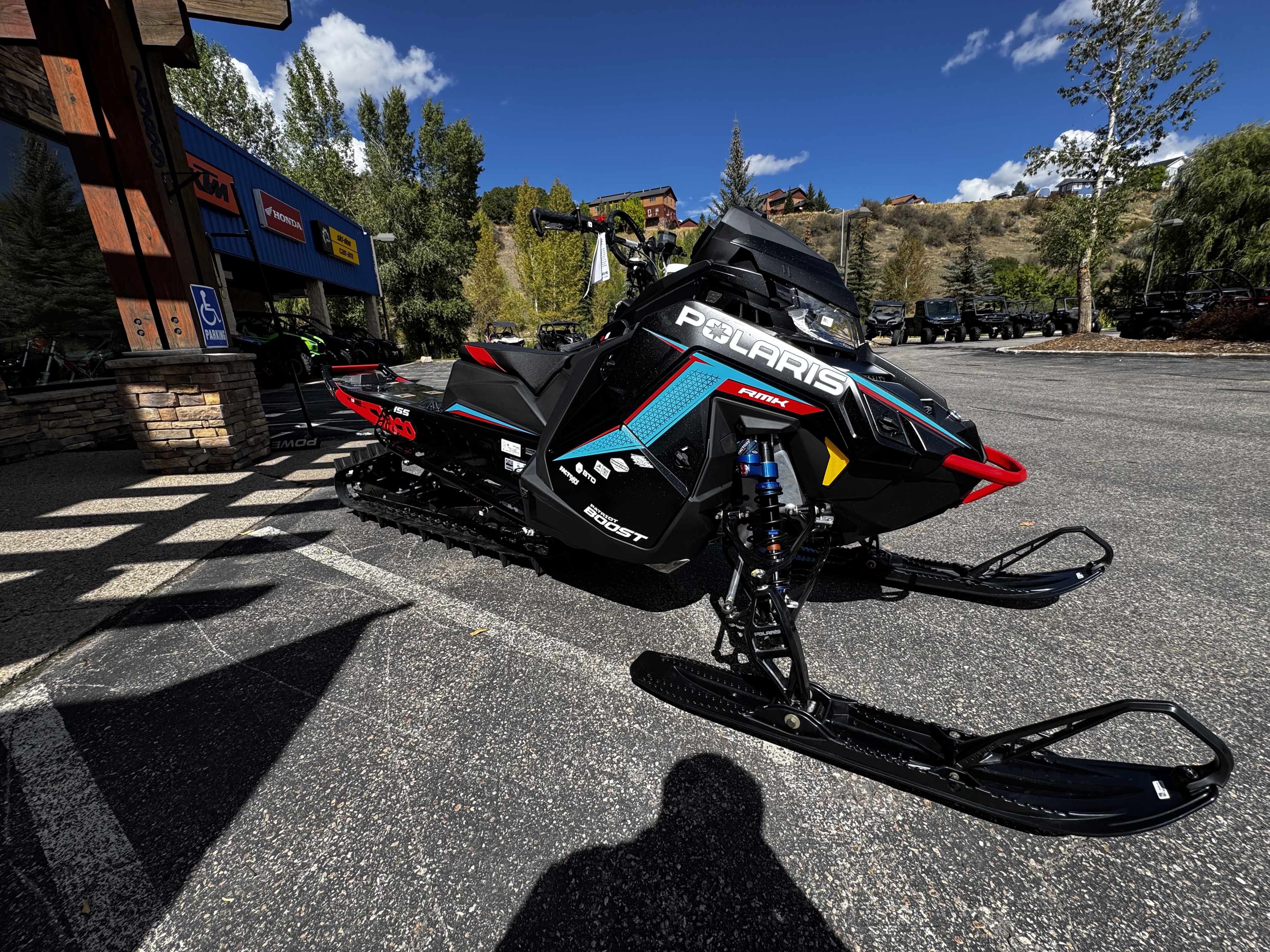 2027 POLARIS BOOST RMK FACTORY EDITION 155 2.75 RED Snowmobile
