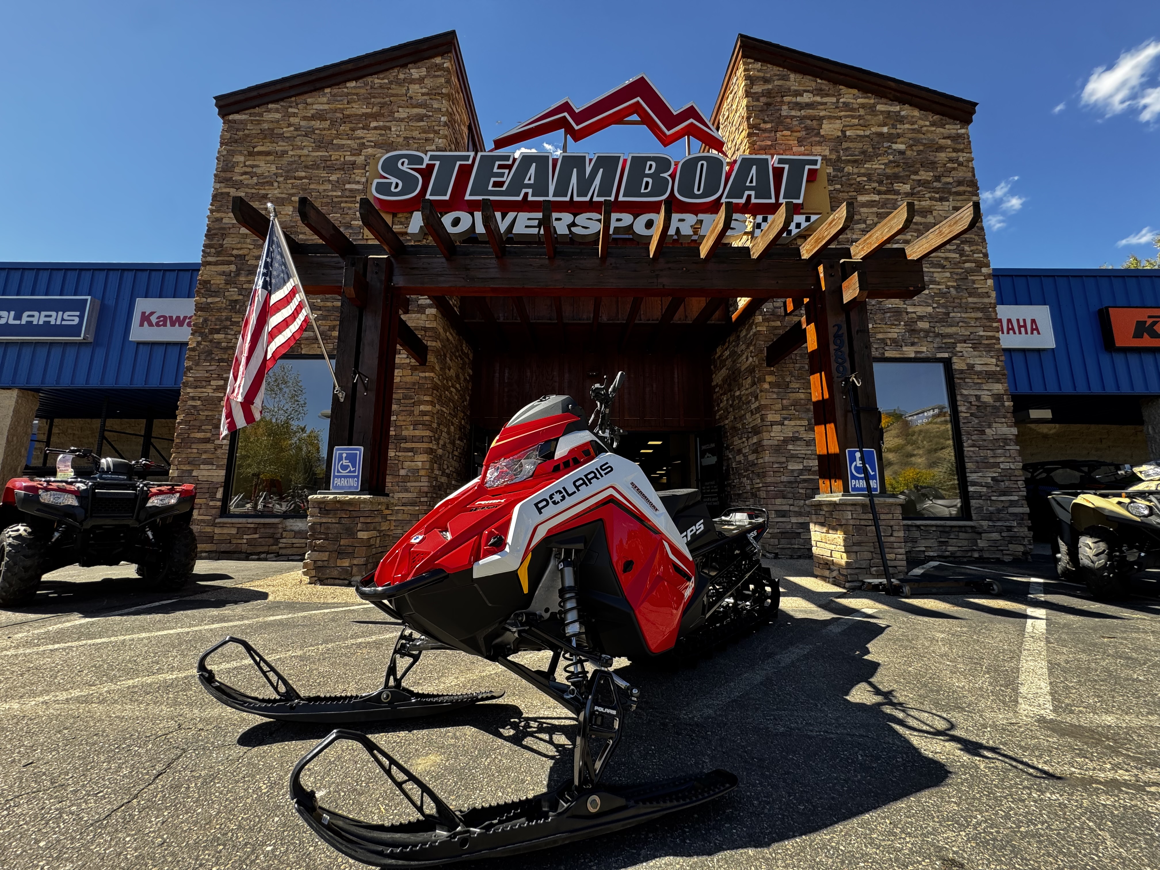 2027 POLARIS 850 RMK SPS 155 RED 7S Snowmobile
