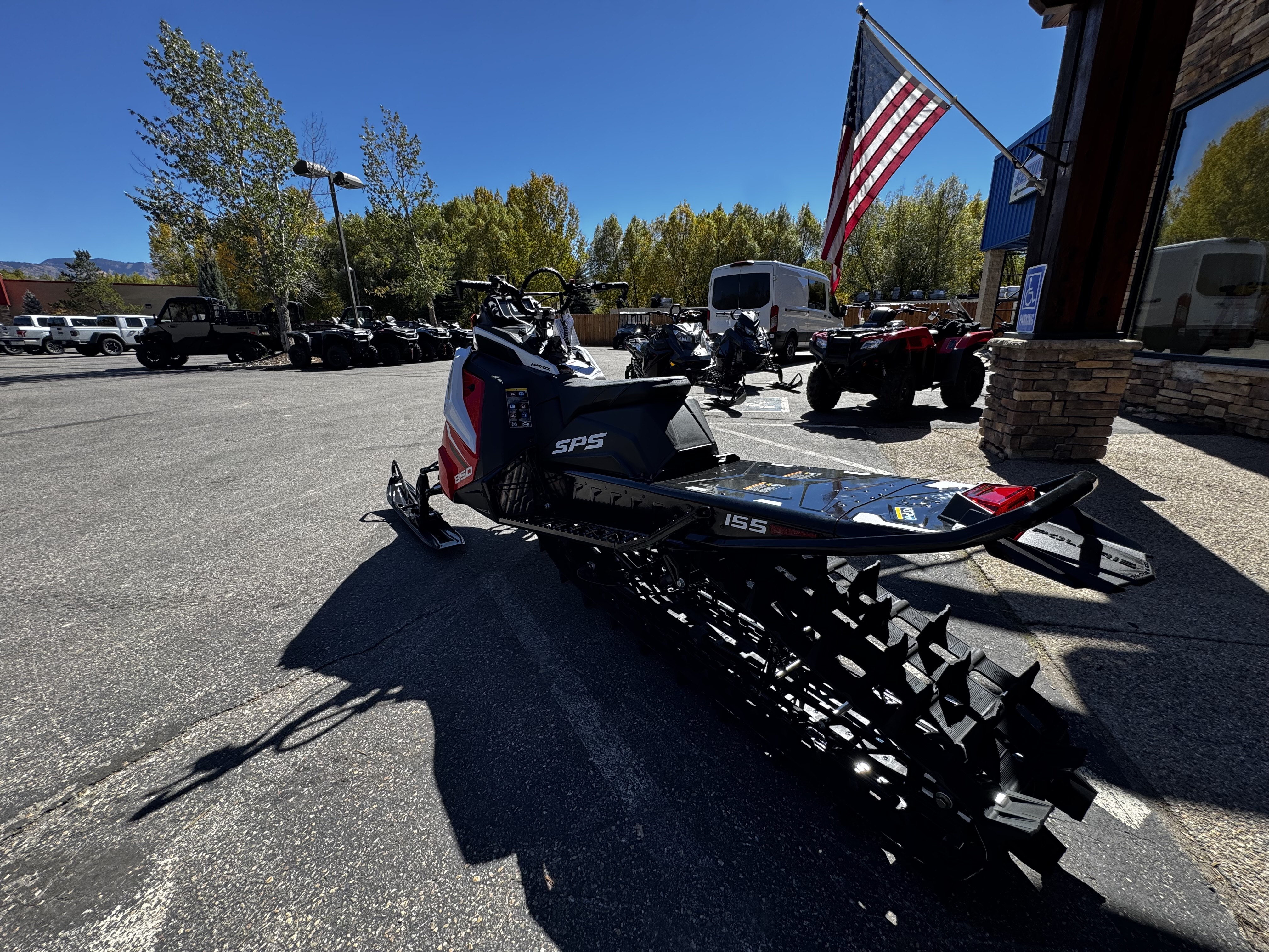 2027 POLARIS 850 RMK SPS 155 RED 7S Snowmobile