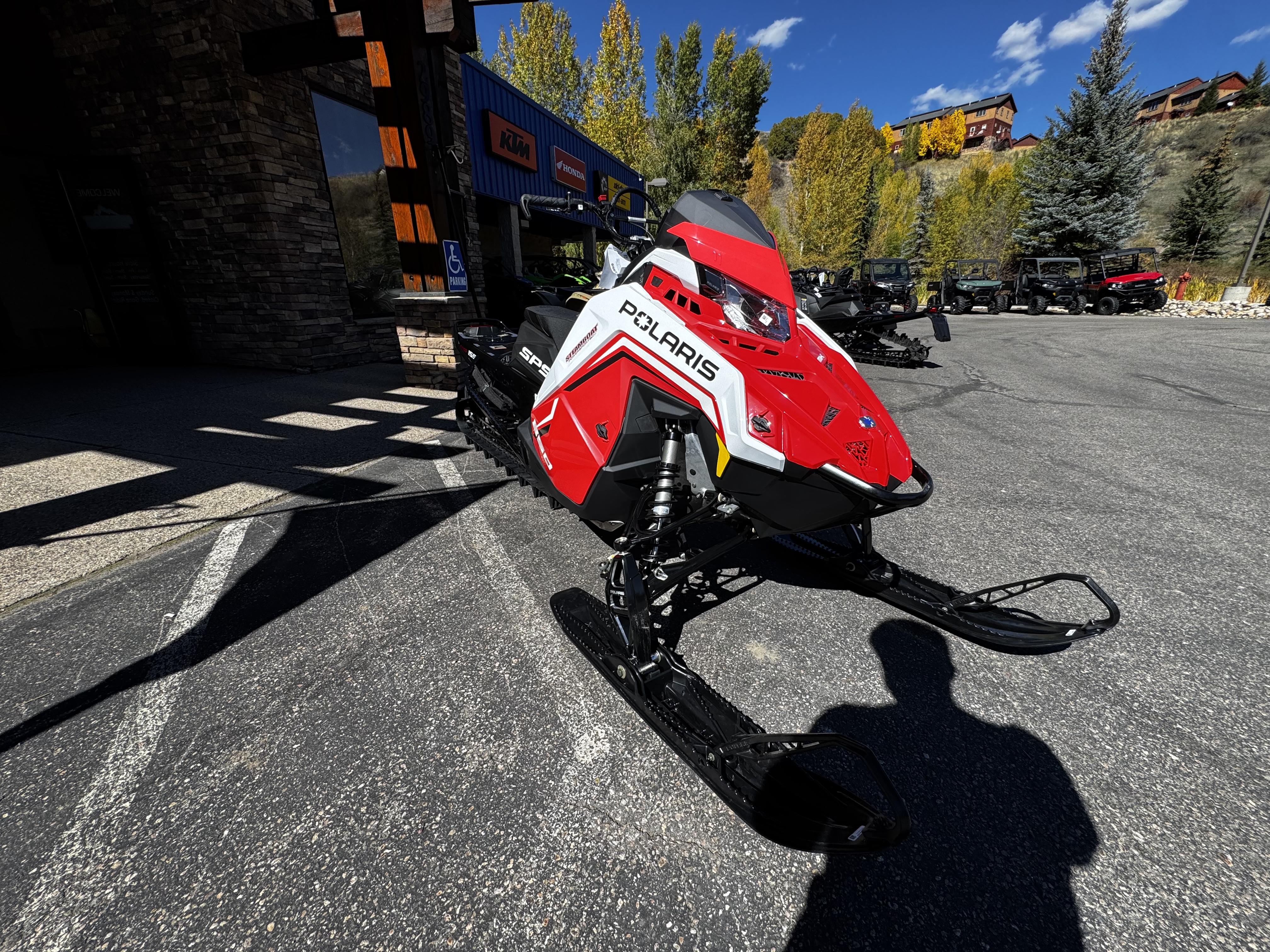 2027 POLARIS 850 RMK SPS 155 RED ES 7S Snowmobile