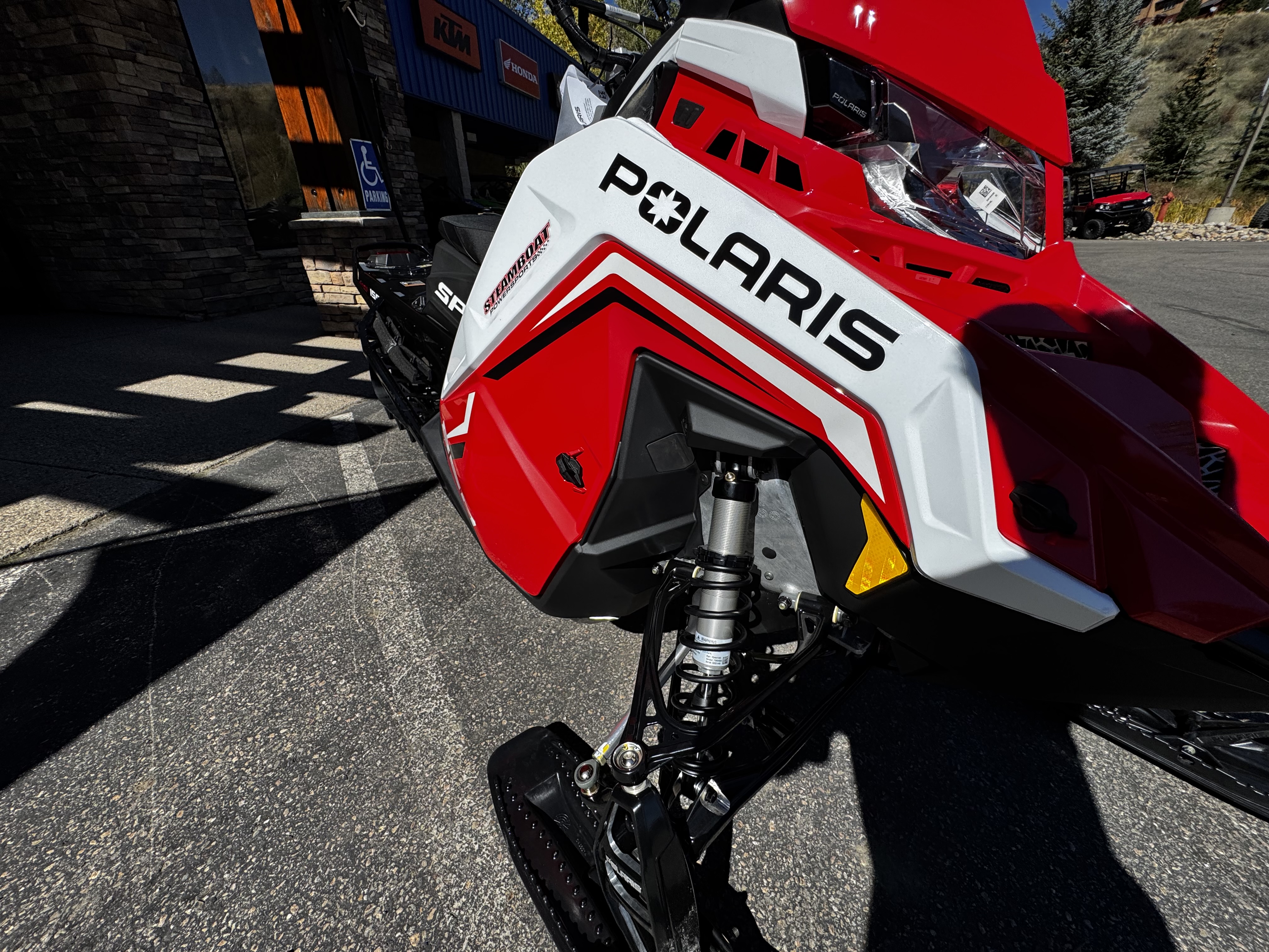 2027 POLARIS 850 RMK SPS 155 RED ES 7S Snowmobile