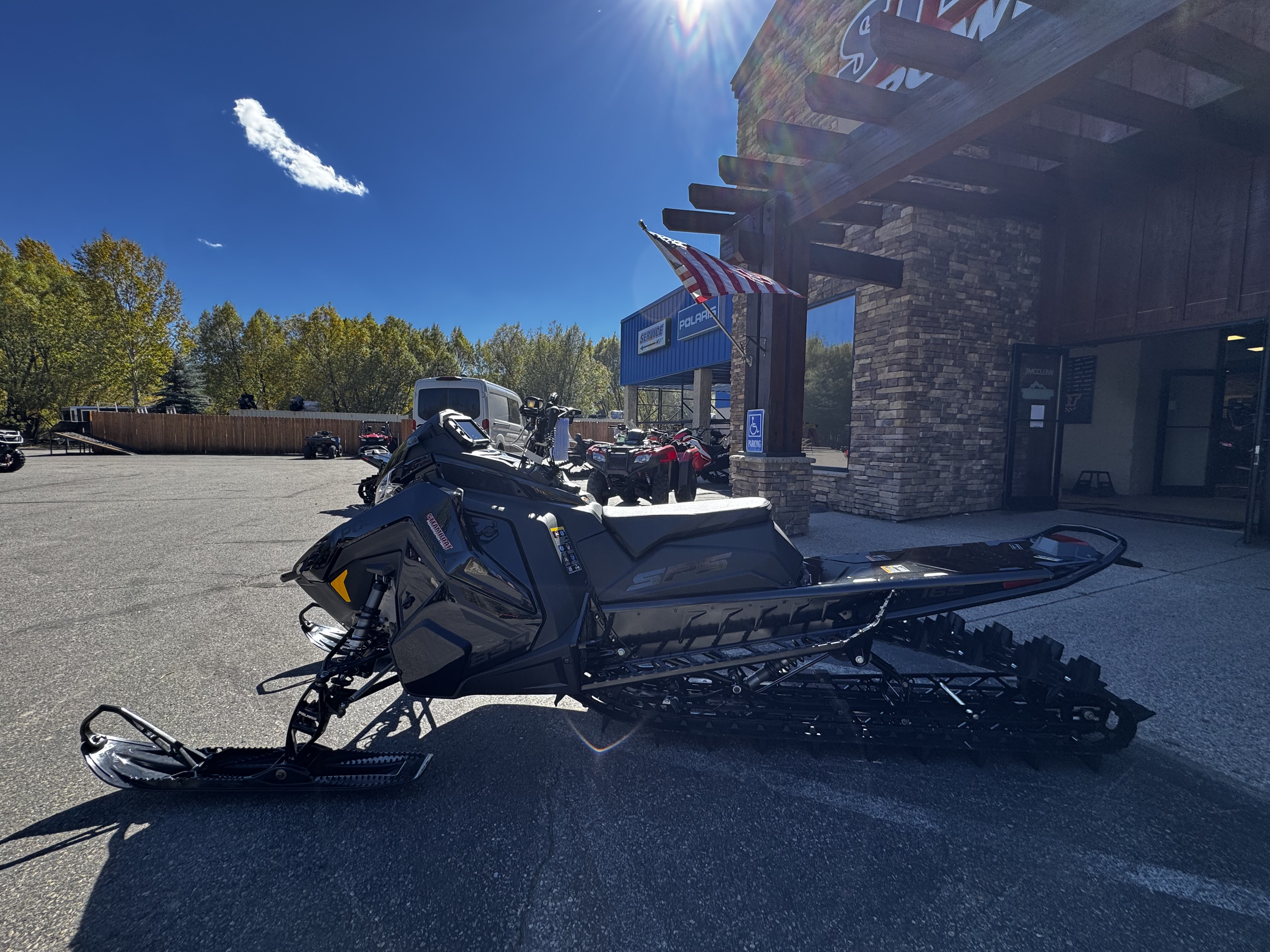 2027 POLARIS 850 RMK SPS 165 BLK 7S Snowmobile